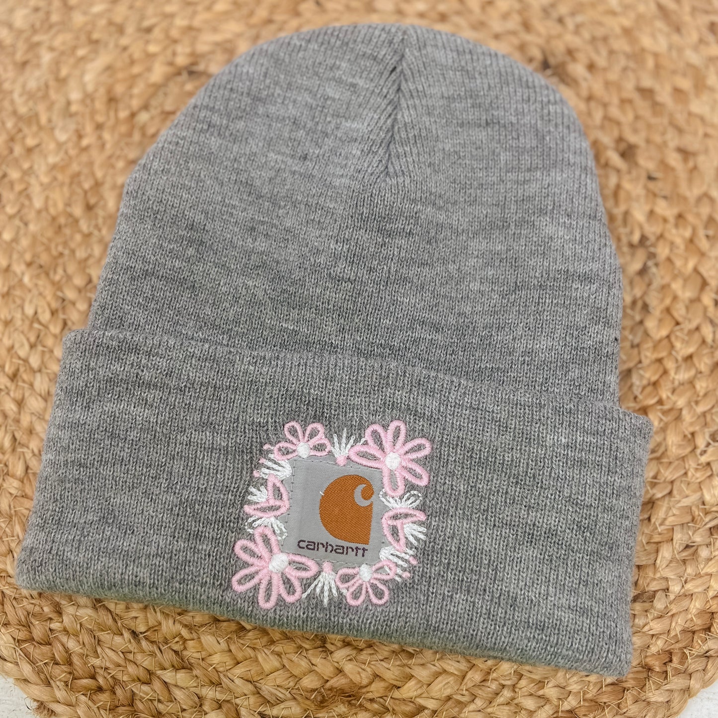Floral Frame Carharrt Beanie