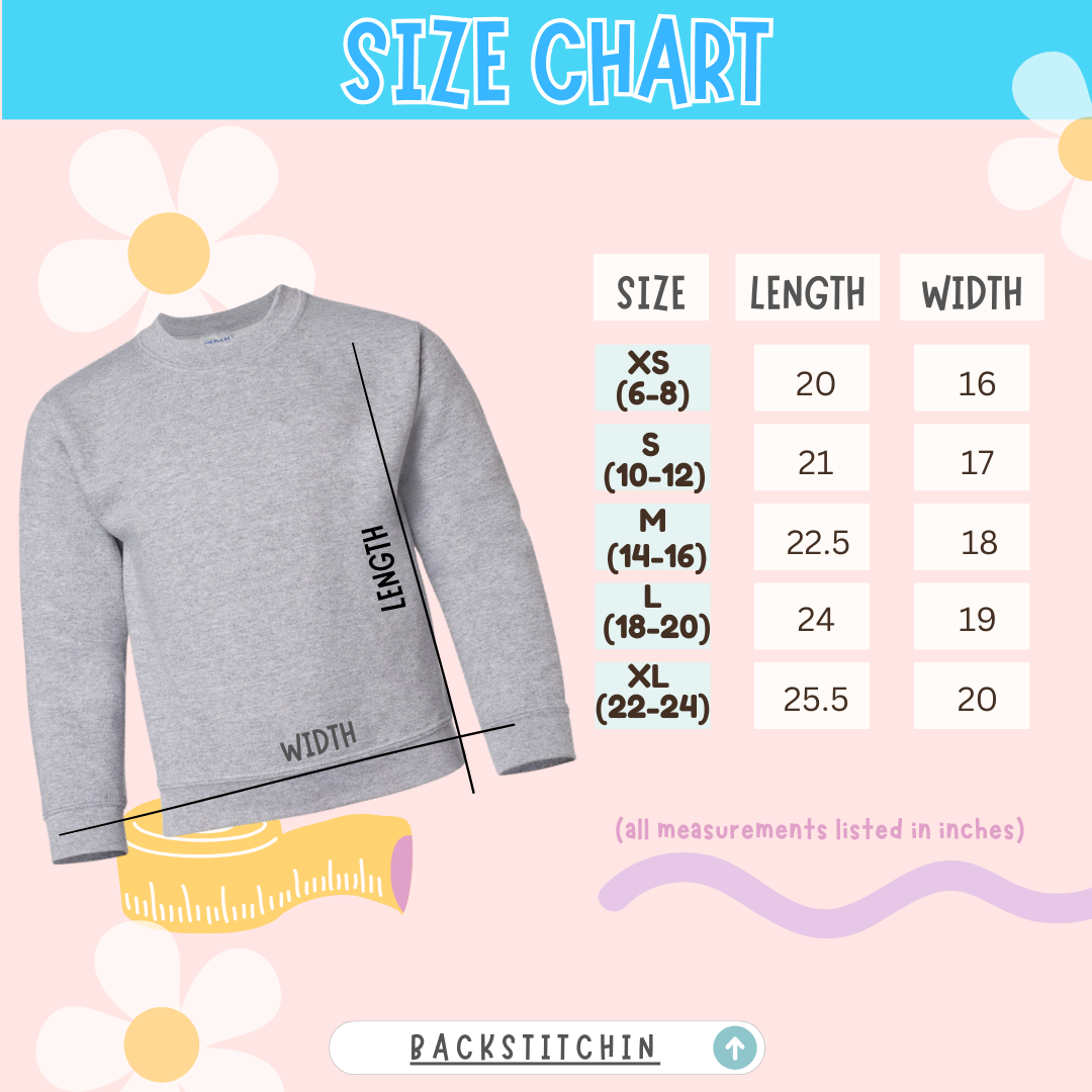 ILSW Cheer Crewneck Sweatshirt- Youth