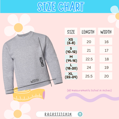 ILSW Cheer Crewneck Sweatshirt- Youth