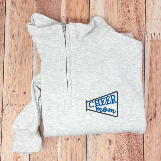 ILSW Cheer Mom Quarter Zip Sweatshirt- Adult