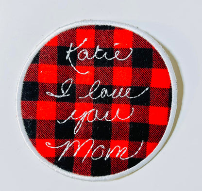 Custom Handwriting Ornament